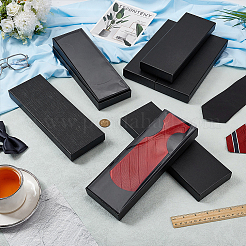 Коробки для хранения бумажно-картонных галстуков&nbsp;LS-CON-WH0107-64A