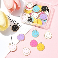 Подвески из сплава эмали 7 цвета&nbsp;ENAM-FS0002-05