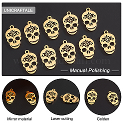 10 шт. подвески из нержавеющей стали 201&nbsp;STAS-UN0030-52
