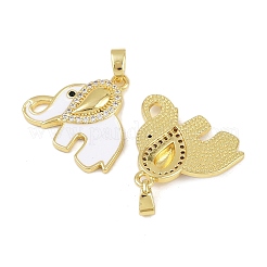 Латунные микро проложить кубического циркония подвески&nbsp;KK-F908-08G-03