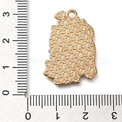 Подвески из сплава с эмалью в виде животных и цветов&nbsp;ENAM-Q508-01A