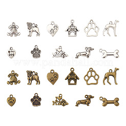 Сплавочные подвески тибетского стиля&nbsp;TIBE-TA0001-18