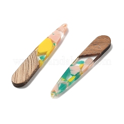 Подвески из смолы и ореха&nbsp;FIND-R051-08B