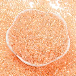 Гальванический прозрачный стеклянный бисер&nbsp;SEED-S042-16A-05