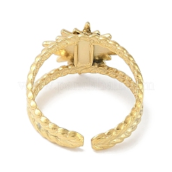 Кольца-манжеты из нержавеющей стали 304 с ионным покрытием (IP)&nbsp;RJEW-L107-081G-02