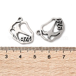 Сплавочные подвески тибетского стиля&nbsp;PALLOY-R154-03AS