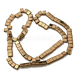 Гальванические немагнитная синтетический гематит бисер пряди&nbsp;G-C106-B02-13B