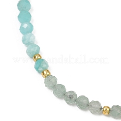 Браслеты из бисера из натуральных смешанных драгоценных камней чакра для женщин&nbsp;BJEW-JB11631-03