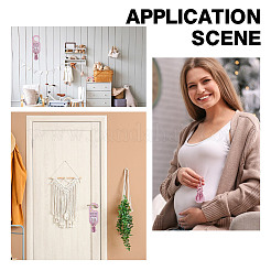 2 шт. вешалка для двери Зубная фея из тополевой фанеры&nbsp;AJEW-NB0007-14A