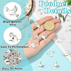 60 шт. подвески из сплава в тибетском стиле&nbsp;FIND-YW0008-84