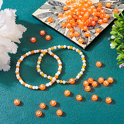 100шт 5 стиля прозрачные акриловые бусины&nbsp;OACR-TA0003-46