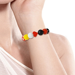 Пищевые экологически чистые силиконовые бусины&nbsp;SIL-YW0001-41