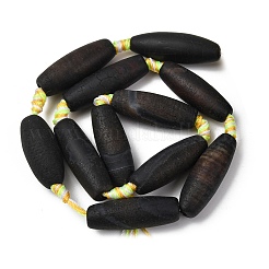 Натуральные полосатые агатовые бусы&nbsp;G-B177-A01-01