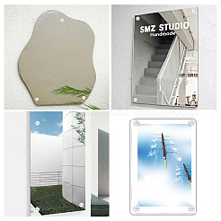 Прозрачные акриловые штифты&nbsp;FIND-WH0038-33