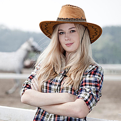 2 шт. регулируемая повязка для шляпы из искусственной замши 2 стилей&nbsp;AJEW-CL0002-15B