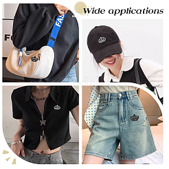 16 шт. 2 стиля корона стекло/смоляные стразы горячей фиксации&nbsp;PATC-FG0002-38