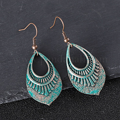 Серьги-подвески из цинкового сплава в богемном стиле&nbsp;FS-WG726AC-01