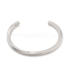 Браслеты-манжеты из нержавеющей стали 304 для женщин&nbsp;LS-BJEW-K252-05P