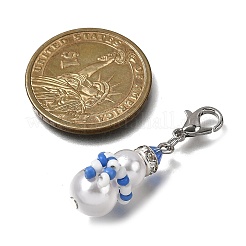 6 шт. стеклянные подвесные украшения&nbsp;HJEW-JM04100