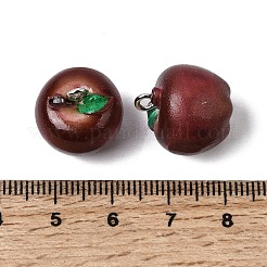 Подвески из смолы на фруктовую тематику&nbsp;RESI-D018-01P-01