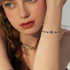 52 шт. 26 стиля сплав эмалированные буквы звенья соединительные подвески&nbsp;ENAM-SC0006-61A