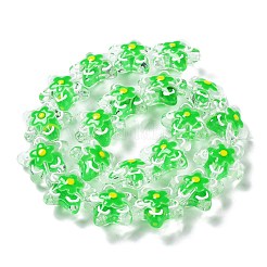 Прозрачные стеклянные бусины&nbsp;GLAA-H028-01E