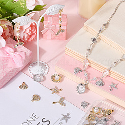 32шт 8 стиля подвески из сплава со стразами&nbsp;FIND-SC0016-46