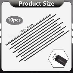 10 шт. стержни из углеродного волокна&nbsp;AJEW-OC0014-94