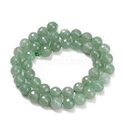 Естественный зеленый авантюрин бисер нитей&nbsp;G-C280-B20-8mm