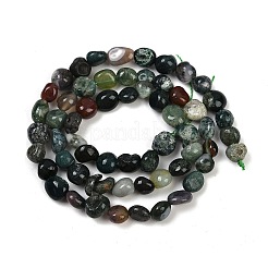 Природного индийского агата бисер нитей&nbsp;G-Q060-D08-01