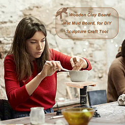 Опорная пластина резака по дереву и глине&nbsp;TOOL-WH0155-57A