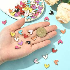 Подвески из эмали из сплава 66 шт.&nbsp;ENAM-FS0004-25