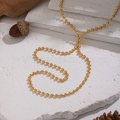 Женские ожерелья с кисточками в форме буквы Y из нержавеющей стали 304&nbsp;YG1121