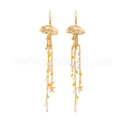 Серьги-подвески в виде медуз из сплава&nbsp;FS-WGBA216-04