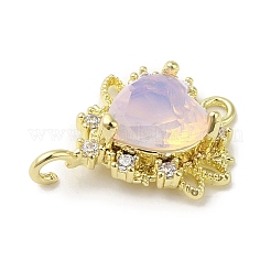 Латунные микро проложить кубического циркония подвески&nbsp;KK-K371-05G