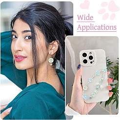 150шт 15 стиля непрозрачные бусины из акриловой эмали&nbsp;OACR-YW0004-18