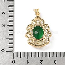 Латунные микро проложить кубического циркония подвески&nbsp;KK-S531-07G