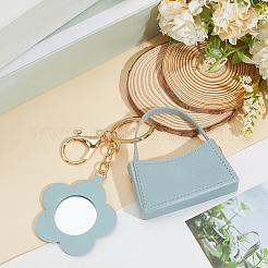 1 шт. портативный брелок для сумки из искусственной кожи&nbsp;AJEW-CL0001-64B