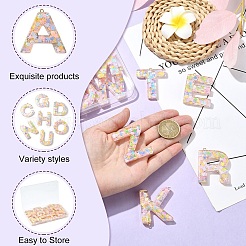 26шт 26 стиля прозрачные подвески из эпоксидной смолы&nbsp;CRES-YW0002-28E