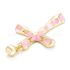 Латунь эмаль подвески&nbsp;KK-M220-06G-C