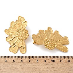 Серьги-гвоздики из нержавеющей стали 304 EJEW-G423-26G