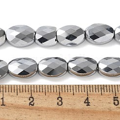 Стеклянные бусины с гальваническим покрытием &nbsp;EGLA-L045-A-FP02