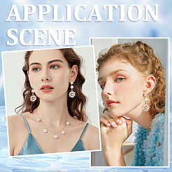 10 шт. латунные серьги-гвоздики&nbsp;KK-BBC0012-97