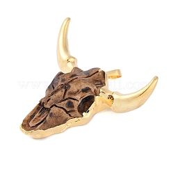 Большие кулоны из смолы &nbsp;RESI-E008-05G-03