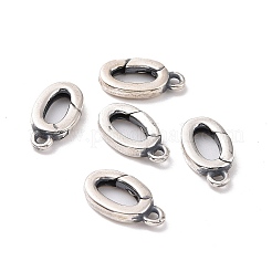 925 пружинная застежка из стерлингового серебра&nbsp;STER-D036-12AS