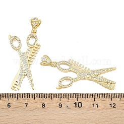 Латунные микро проложить кубического циркония подвески&nbsp;KK-D005-07G