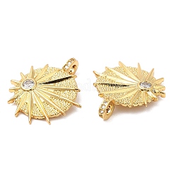 Латунные микро проложить кубического циркония подвески&nbsp;X-KK-P236-03G