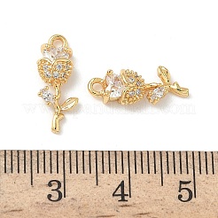 Латунные микро проложить кубического циркония подвески&nbsp;KK-Z136-35G-02