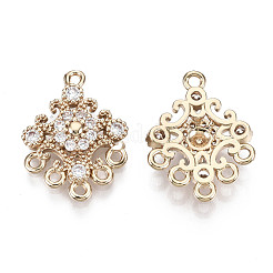 Компонентное звено люстры из фианита из латуни&nbsp;KK-R111-025