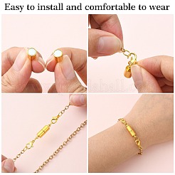 20 комплект магнитных застежек из сплава 2 цветов&nbsp;PALLOY-CJ0002-42